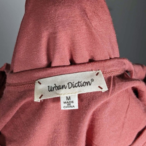 NWT - Urban Diction | Dusty Cedar Sleeveless Empire-Waist Dress  - M - Picture 8 of 8